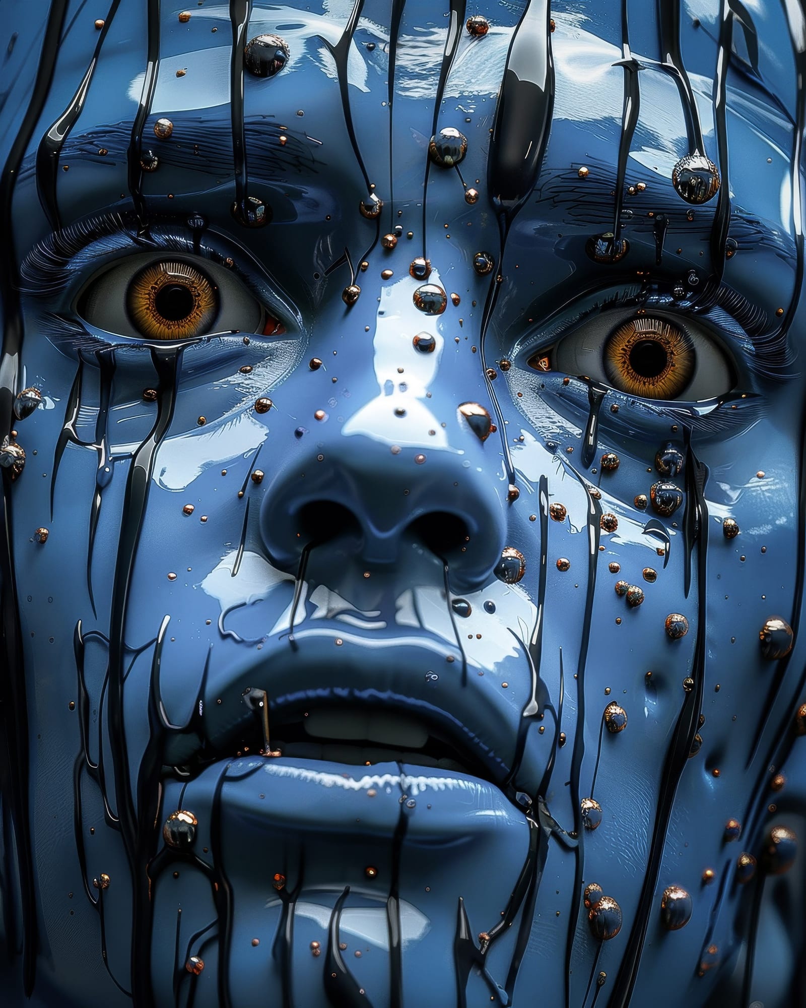 "Émotions Bleues"
