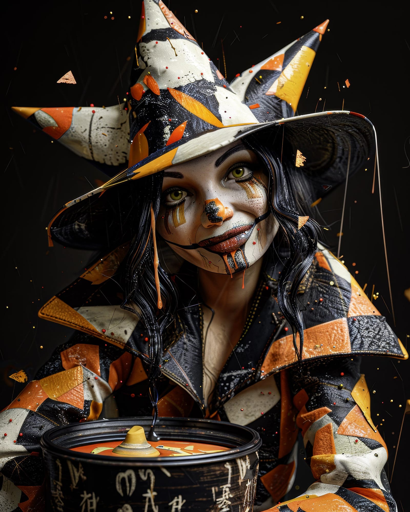 "Sorcellerie Arlequin"